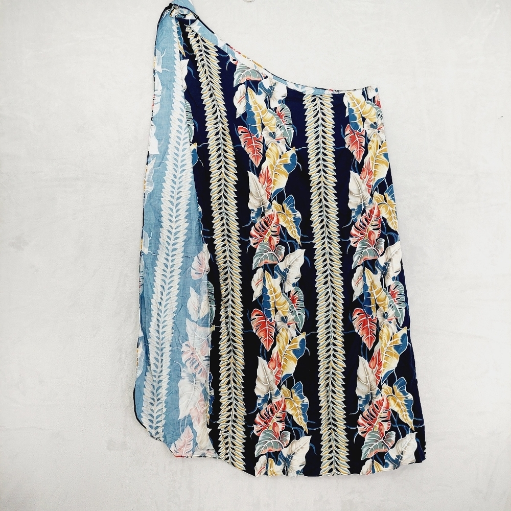 The Hawaiian Original Tropical Floral Print Maxi Skirt P3123